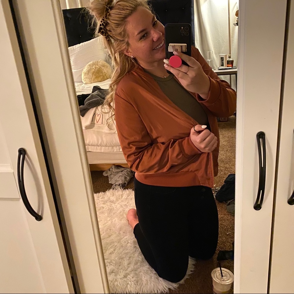 Charolette russe bomber jacket